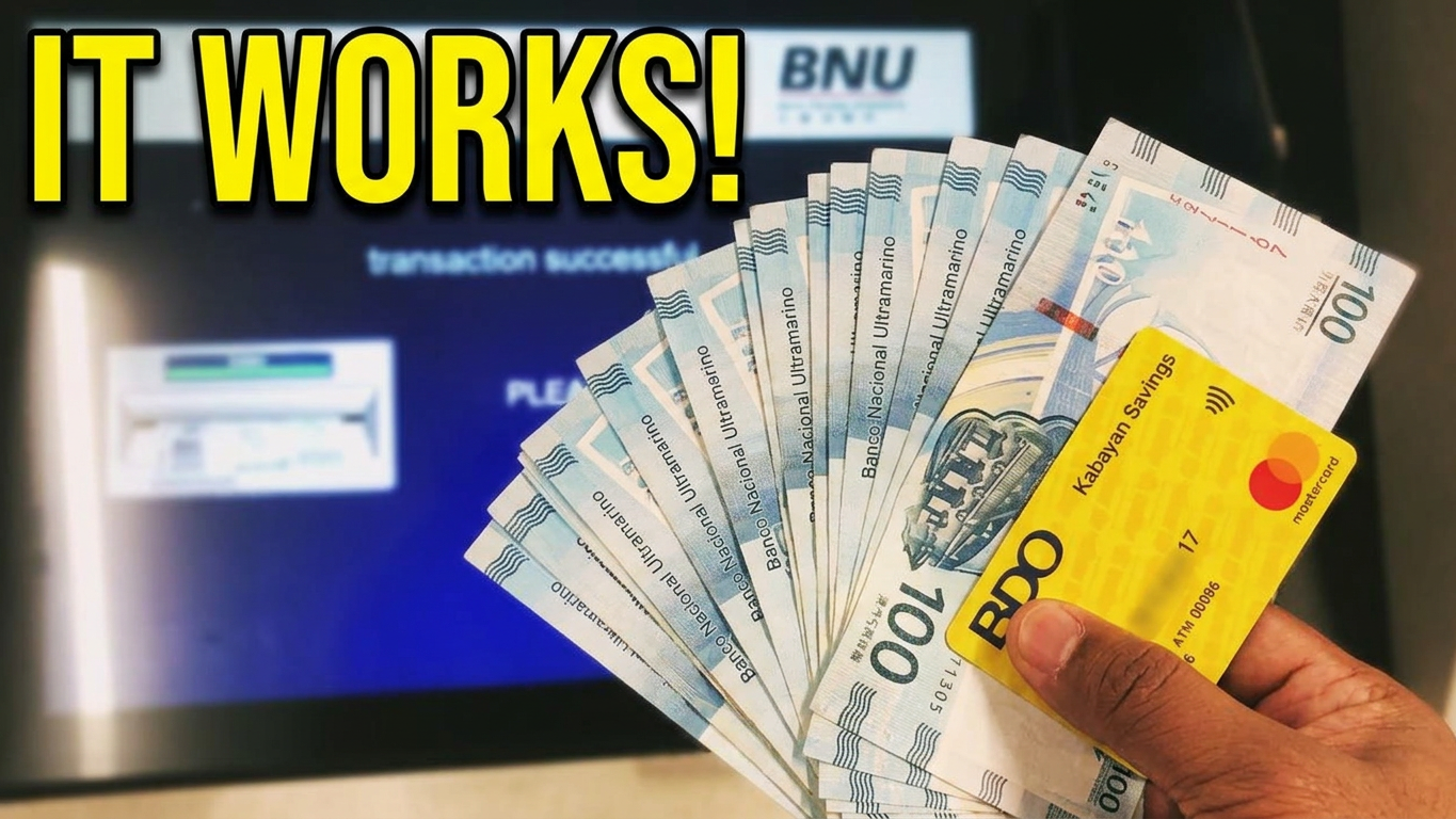 Can You Withdraw Cash at BNU Using Your BDO Kabayan
