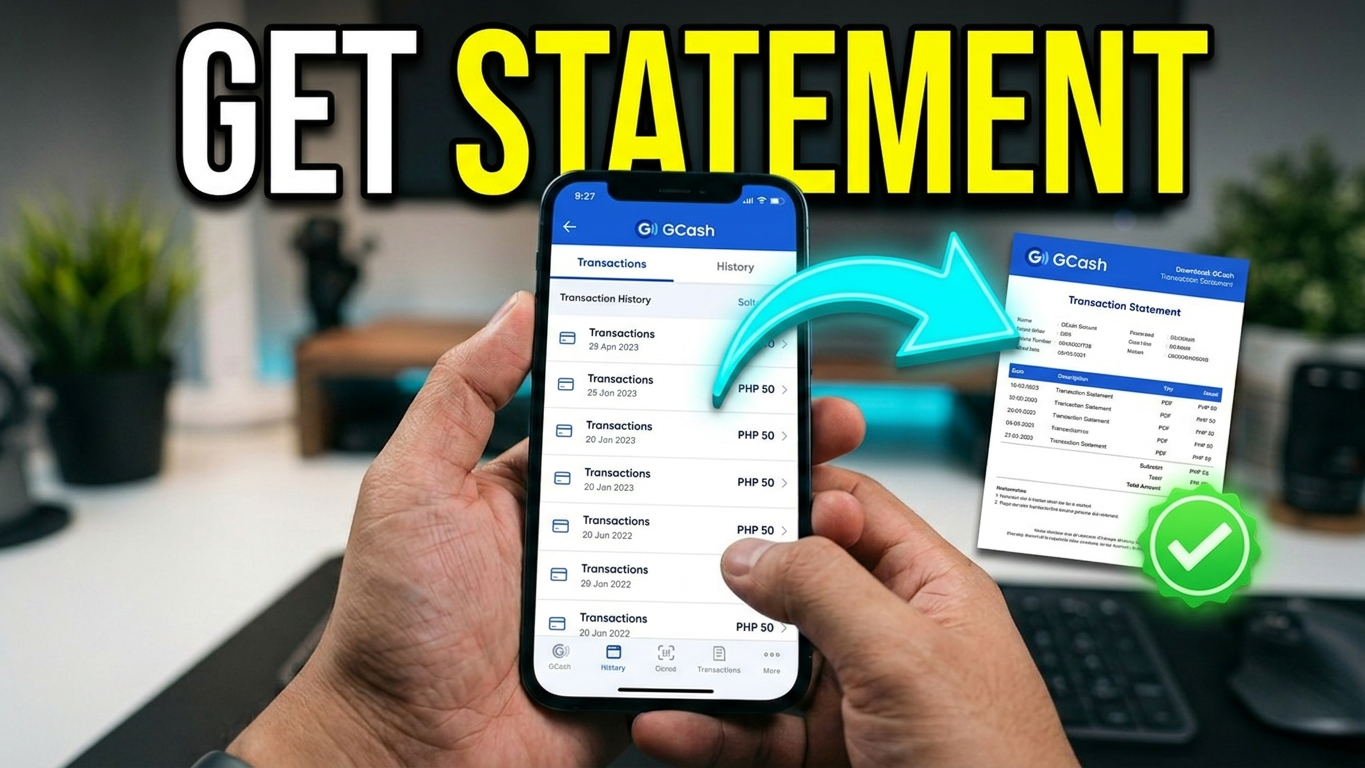 How to download Gcash transaction history