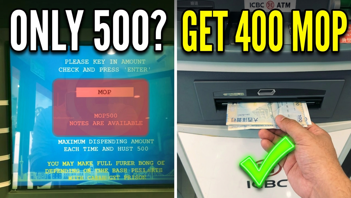 How to Withdraw 400 MOP at an ICBC ATM: A Step-by-Step Guide?