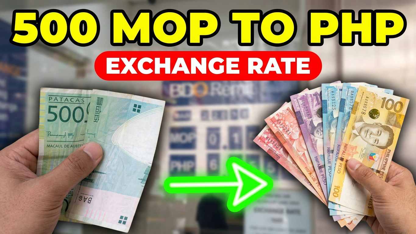 500 MOP to PHP Exchange Rate & Conversion Guide